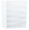 MATKAM R3 Bookcase, 58 x 176 x 30 cm, White view 1