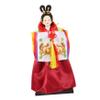 KONTONTY Korean Hanbok Doll Traditional Craft Figurine with Stable Base view 1