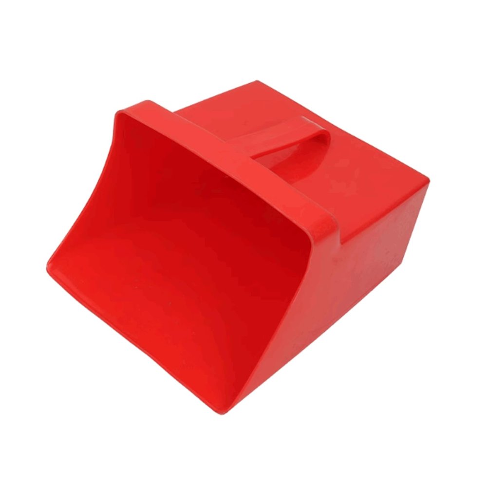 BLMAGS Plastic Dustpan, Thickened, Short Handle, Large Capacity