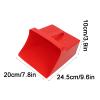 BLMAGS Plastic Dustpan, Thickened, Short Handle, Large Capacity view 2