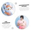Holibanna Sash for Expectant Mother with Floral Pattern and Fine Lace, Fashionable Satin Party Sash for Pregnancy and Baby Shower view 2