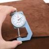 1.5 mm Suede Leather Piece, Soft Genuine Cow Split Leather, Leatherworking Material, Reddish Brown, 30.5 x 61 cm view 3