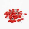 100 pcs/pack E0508 E7508 E1008 E1508 E2508 Insulated Ferrule Terminal Block Cord End Wire Connectors, Electrical Crimp Terminators (3, E6012) view 3