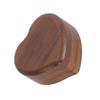 Walnut Heart Music Box, Mechanical Wind-Up, Halloween Party view 1