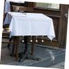 ABOOFAN Stone and Iron Tablecloth Weights, Windproof Tablecloth Clips, 4-Piece Set view 4