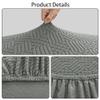 Stretchy RV Dinette Cushion Covers, Green, 2-Pack view 2
