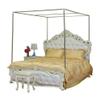 Four-Corner Mosquito Net Canopy Frame for Single, Double, King and Super King Beds view 1