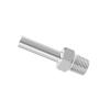 BYLSAGWHT BSPT/NPT Male to 6 mm (1/4 in) Tube OD Auto-Weld 316L Stainless Steel Pipe Fitting view 2