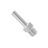 BYLSAGWHT BSPT/NPT Male to 6 mm (1/4 in) Tube OD Auto-Weld 316L Stainless Steel Pipe Fitting view 4