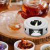 Stainless Steel Tea Warmer Stand with Tealight Holder view 4