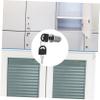 Zinc Alloy Cabinet Cam Locks, 5-Pack, Silver view 4
