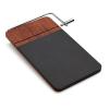 JWMSXYQR Cheese Board with Stainless Steel Wire Cutter view 1