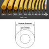 YINLUCK Latex Tube, 1 m, 18 mm ID x 22 mm OD, Yellow view 3