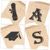 ifundom 2-Piece Class of 2023 Graduation Party Banner, Linen Hanging Decor for Graduation Celebrations and Window Decoration view 2