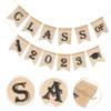 ifundom 2-Piece Class of 2023 Graduation Party Banner, Linen Hanging Decor for Graduation Celebrations and Window Decoration view 4