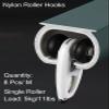 Black Curtain Track, 1.8 m to 9.1 m, with Hooks and Accessories, Wall Mount 28 ft/8.5 m view 4