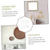 20 Plastic Wall Hooks, Invisible Adhesive Hooks, No Drilling view 4