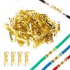 REIUAFWYGV 50/100/200PCS 0.5–1.5 mm² U-Shaped 453 Wire Connectors, Small-Tooth Fascia Butt Terminals, Quick Plug-In Crimp Terminals (50 PCS) view 2