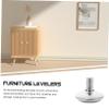 Angoily 24 Adjustable M8 Leveling Feet for Furniture and Cabinets, Iron and Plastic, Non-Slip view 4