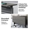 IYUESQ Folding Mobile Conference Table, 120 x 60 cm view 3