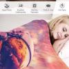 AAPZY Premium Astronaut Flannel Bedspread, Soft 3D Blanket for Bed or Couch view 3
