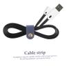 Uonlytech 5-Piece Faux Leather Cable Organizers for Headphones and Charging Cables view 3