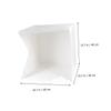 UKCOCO Foldable Mini Photo Studio with Lighting, Portable Photo Tent for Product Photography view 2