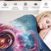 Octopus Blanket, Thick Cozy Fleece Blanket with 3D Pattern, Warm and Soft Flannel Throw, Four-Season Sofa Blanket 51 x 59 in view 3