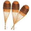BESPORTBLE 6-Piece Handmade Hanging Bamboo Baskets, Versatile Indoor and Outdoor Planters view 4