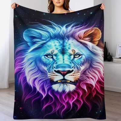 Lwe Fleece Blanket, Soft Warm Throw for Children or Adults, 180 × 200 cm