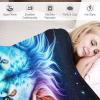 Lwe Fleece Blanket, Soft Warm Throw for Children or Adults, 180 × 200 cm view 3