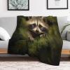 Animal Print Flannel Fleece Throw Blanket, Soft & Warm, 40 x 50 in view 2