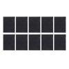 10-Piece Laser Marking Test Paper Set, 210 x 285 mm, Black, Double-Sided, for Laser Machines view 1