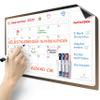 PREVIS Reusable A4 Monthly Planner Wall Calendar (11.7 x 8.3 in) with 3 Markers view 1