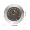 Uonlytech Stainless Steel Security Door Lock with Anti-Theft Protection view 3
