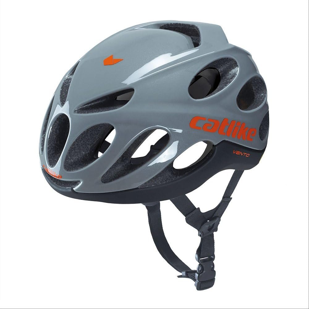 CATLIKE 7100300027 Vento MIPS Road Helmet, Gray/Black, S (52–54 cm) — Performance, Safety and Comfort on Every Mile