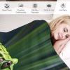 Frog Flannel Throw Blanket, Soft Warm 4-Season Blanket, 150 x 200 cm view 3