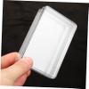 4-Pack Transparent Plastic Playing Card Boxes for Poker Cards view 4