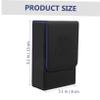 Portable Black PU Tarot Card Case with Buckle view 2