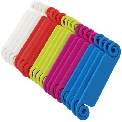 20-Pack Multicolor Cable Labels for Marking Wires
