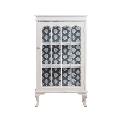 Sideboard Buffet Cabinet with Glass, Vintage Storage Cabinet (S: 66.5 × 40.5 × 114.5 cm)