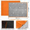 Glow-in-the-Dark Throw Blanket, 55 x 70 in., Orange view 2