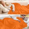 Glow-in-the-Dark Throw Blanket, 55 x 70 in., Orange view 4