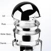 QUSYZD Round Commercial Buffet Warmer with Water-Heating Insulation and Holes view 4