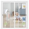 Magnetic Insect Screen Door 180 x 225 cm, White, No Drilling, Self-Adhesive view 1