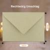 Kuvertwelt DIN C6 Envelopes 162 x 114 mm, Gummed Seal, Kraft Paper view 3
