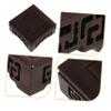 PartyKindom 2-Piece Small Wooden Plant Pot Stands for Indoor and Outdoor Use view 2