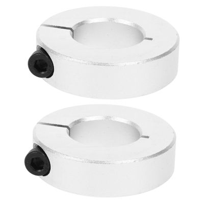 GLEAVI 2-Piece Aluminum Split Shaft Collars, 22 mm ID