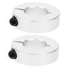 GLEAVI 2-Piece Aluminum Split Shaft Collars, 22 mm ID view 1