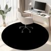 Round Office Chair Mat Rug, 70 cm view 3